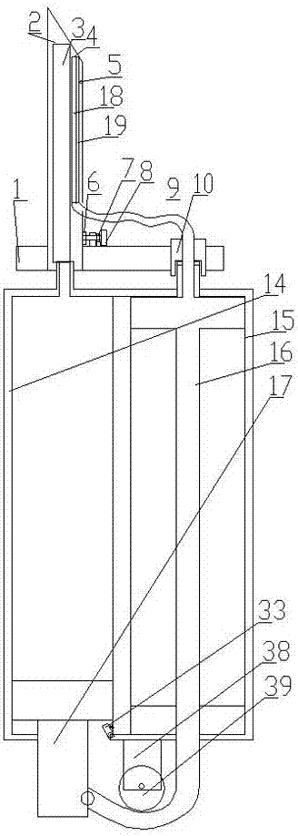 Puncture device for thoracic surgery department