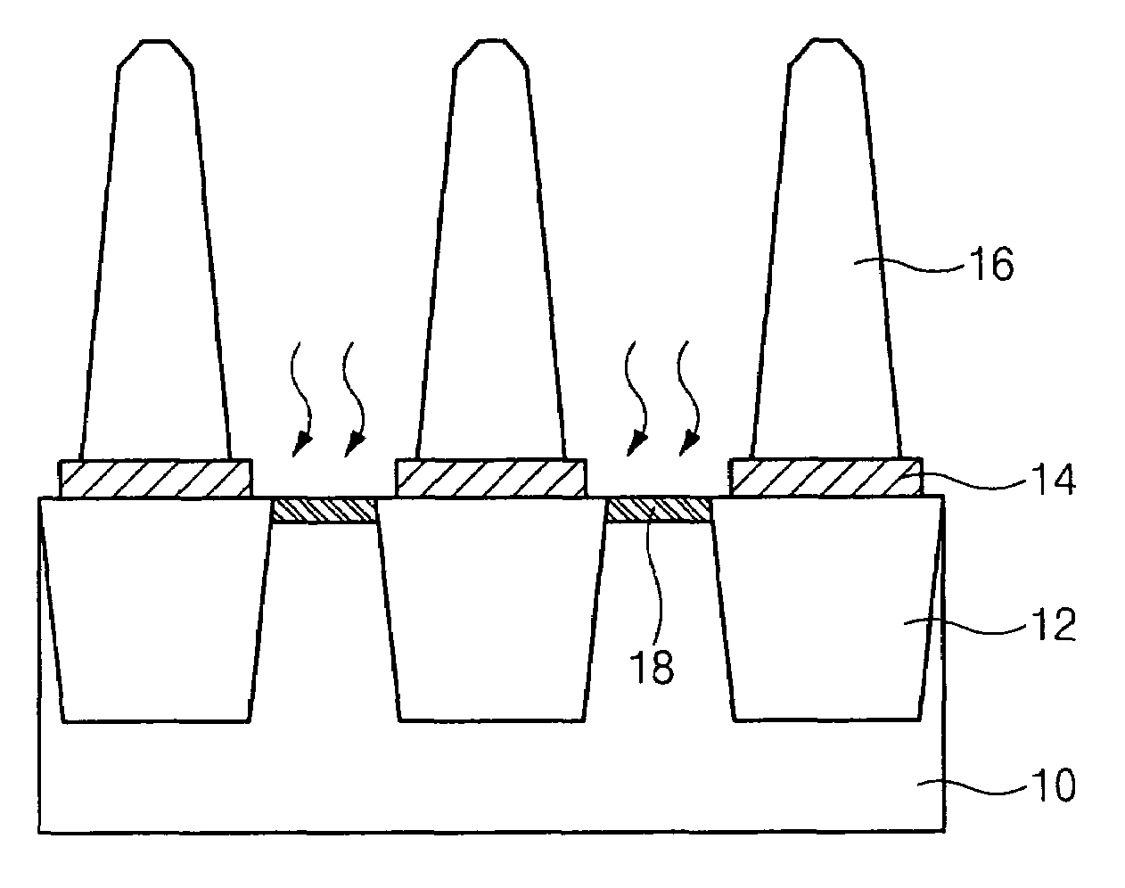 Method for reducing contact resistance of a semiconductor device