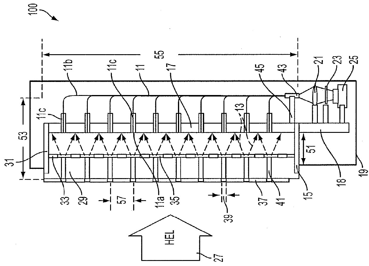 High energy laser target board apparatus