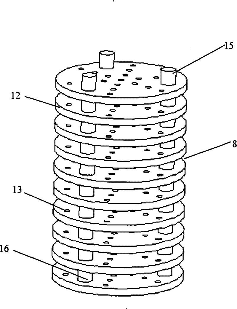 Up-flow reactor and application thereof