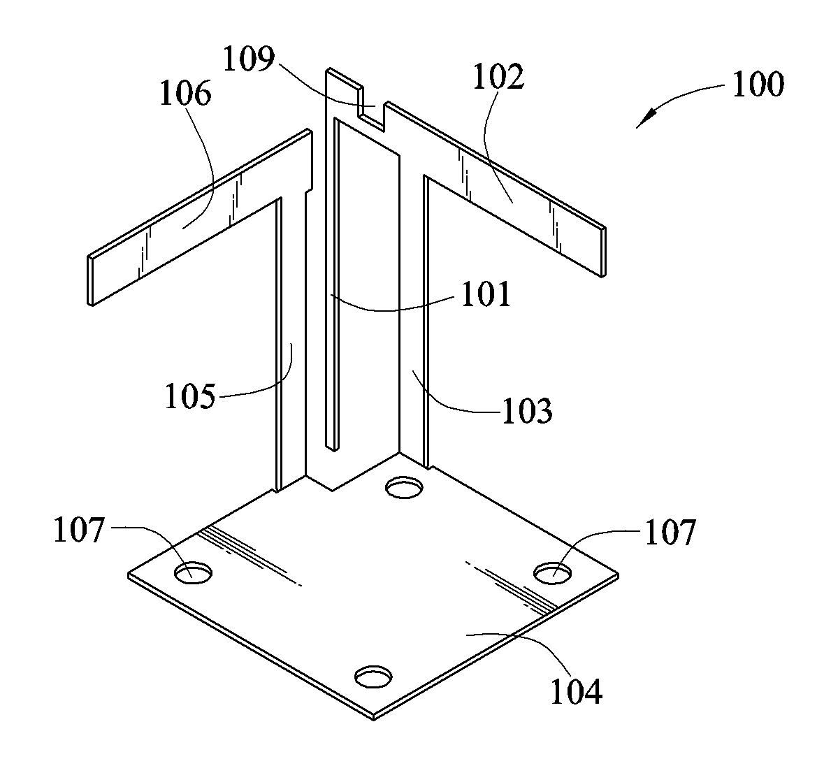 Cross-polarized antenna