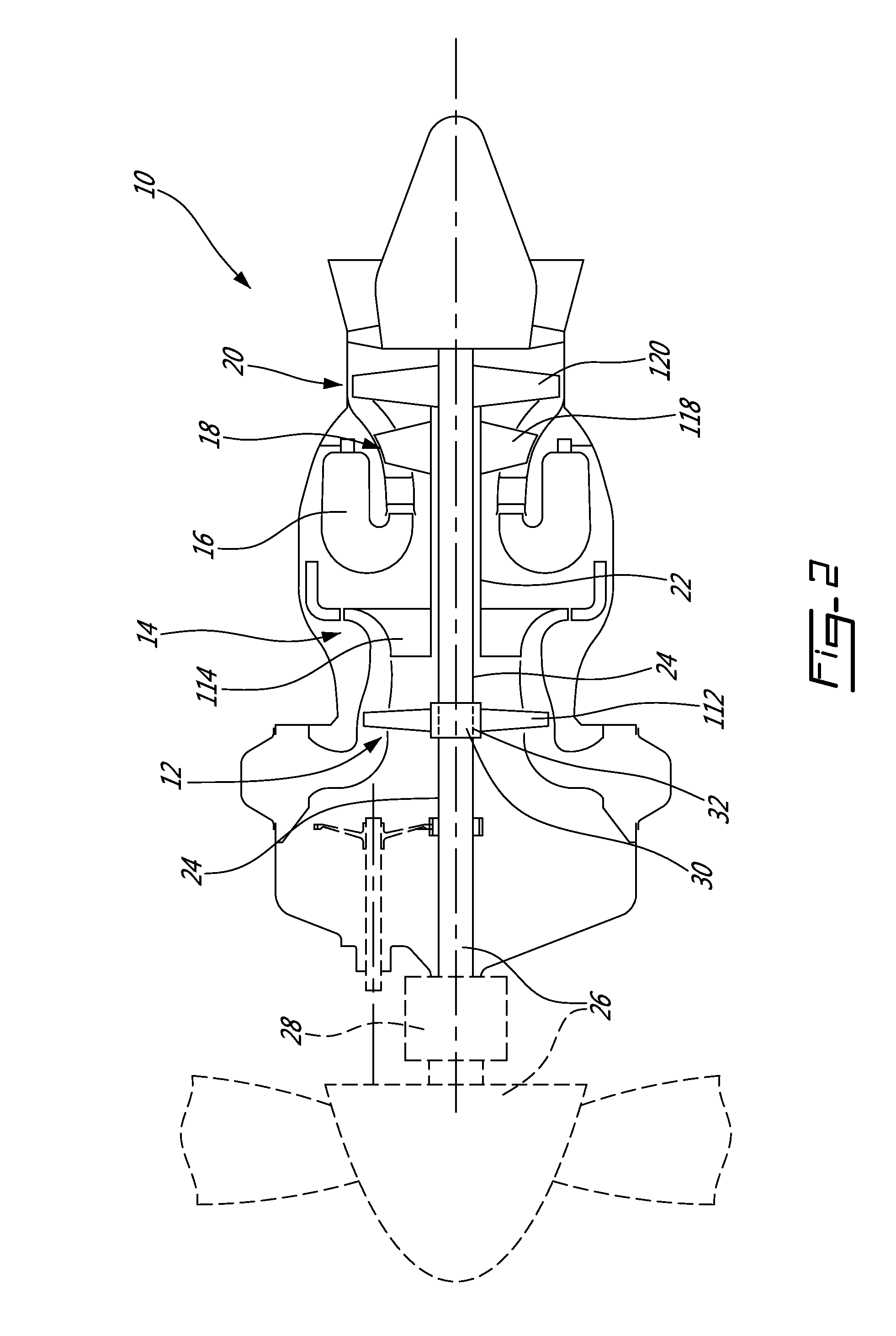 Gas turbine engine with transmission and method of adjusting rotational speed