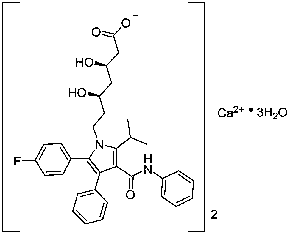 Method for producing atorvastatin calcium by using micro-reaction device