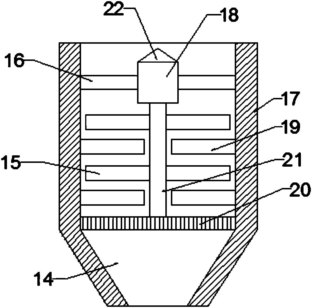 Soil restoration processing apparatus used for garden maintenance