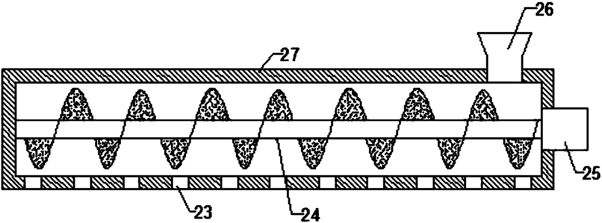 Soil restoration processing apparatus used for garden maintenance