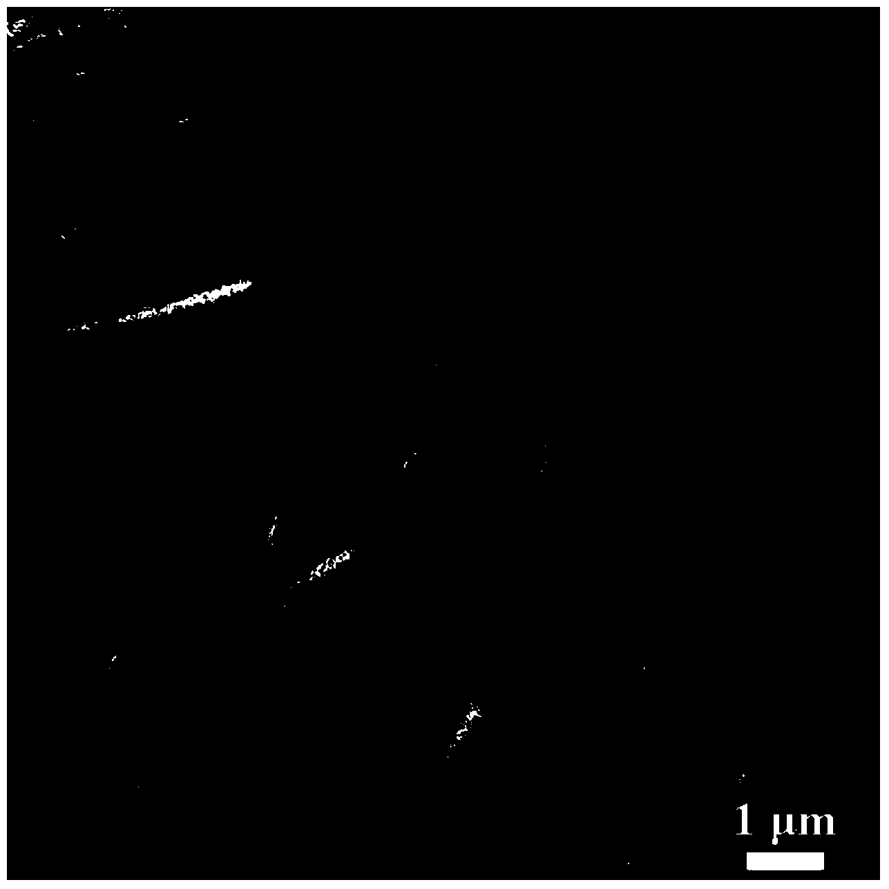 Material with surface multilevel nano micron structure, preparation method thereof and nickel-zinc cell containing the material in anode