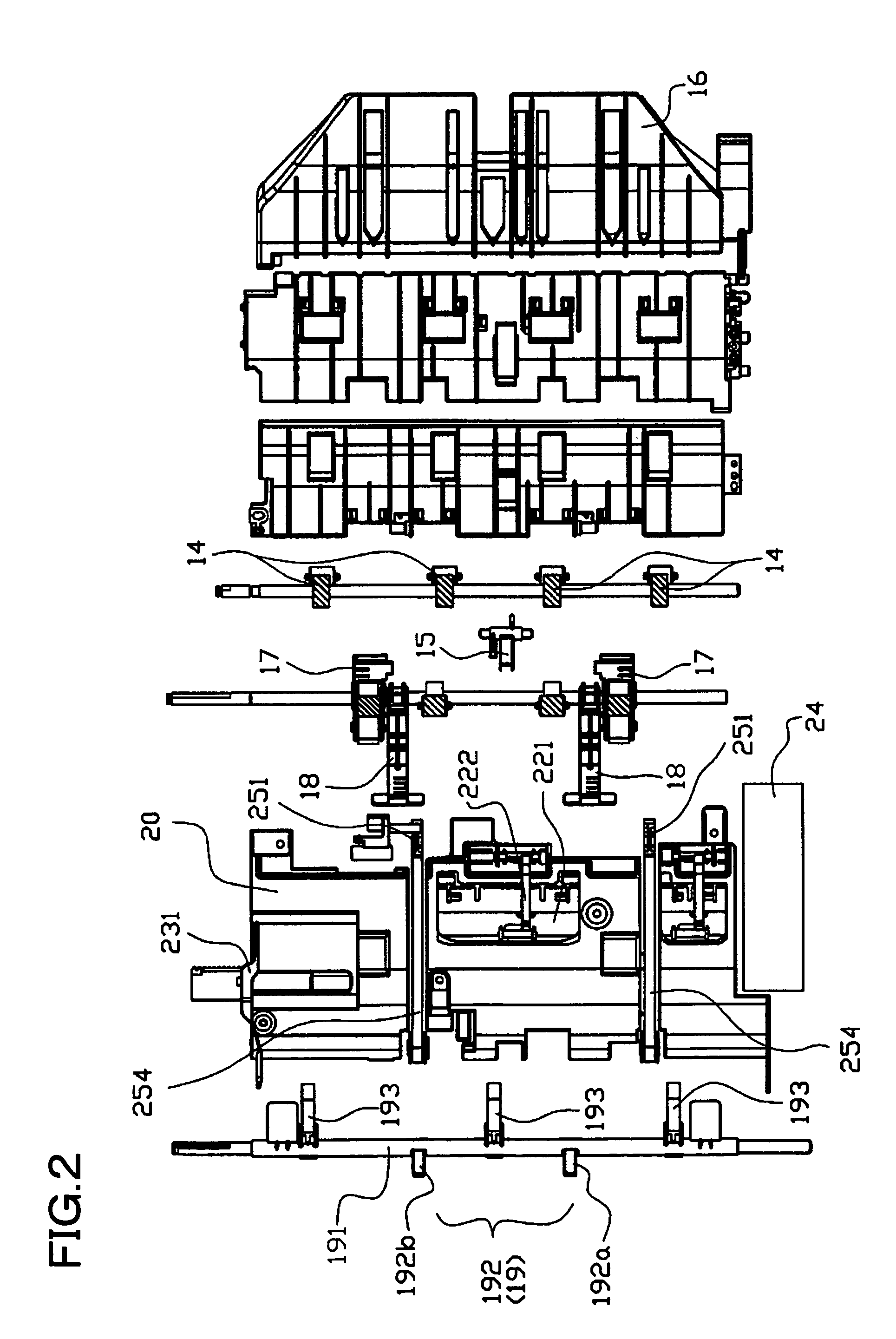 Sheet discharging device and sheet postprocess apparatus using the same