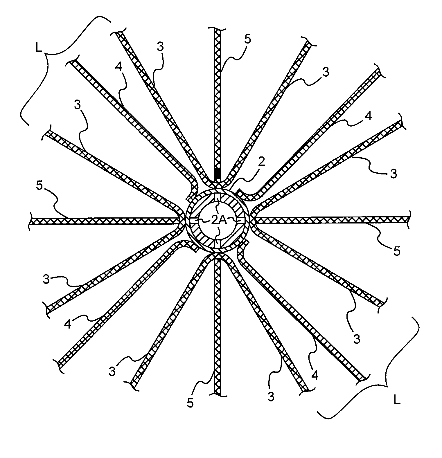 Sanitary spiral wound filtration cartridge