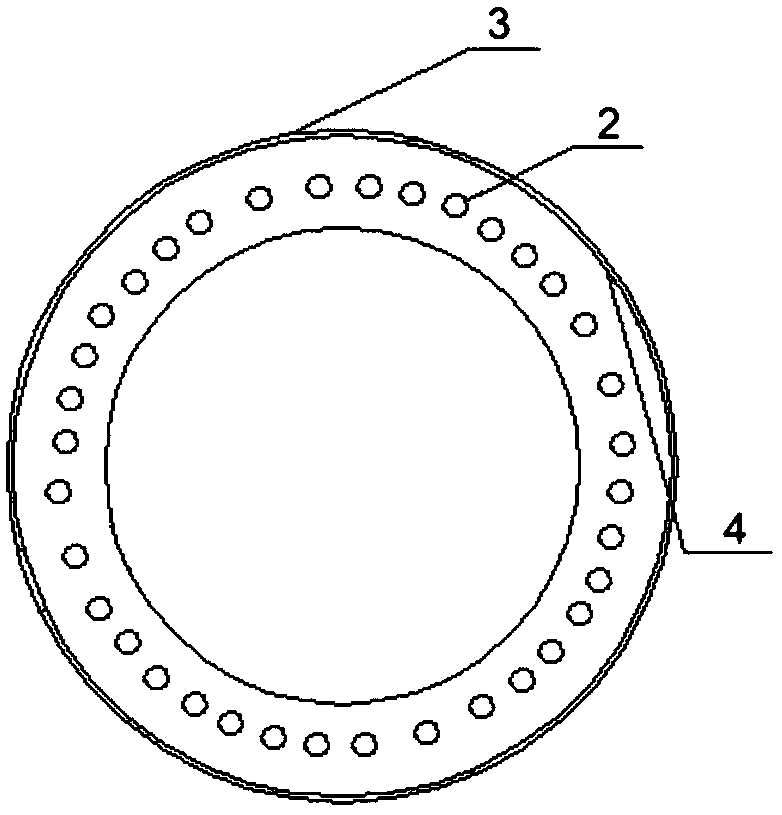 Novel internal structure of reactor and design method and application of novel internal structure