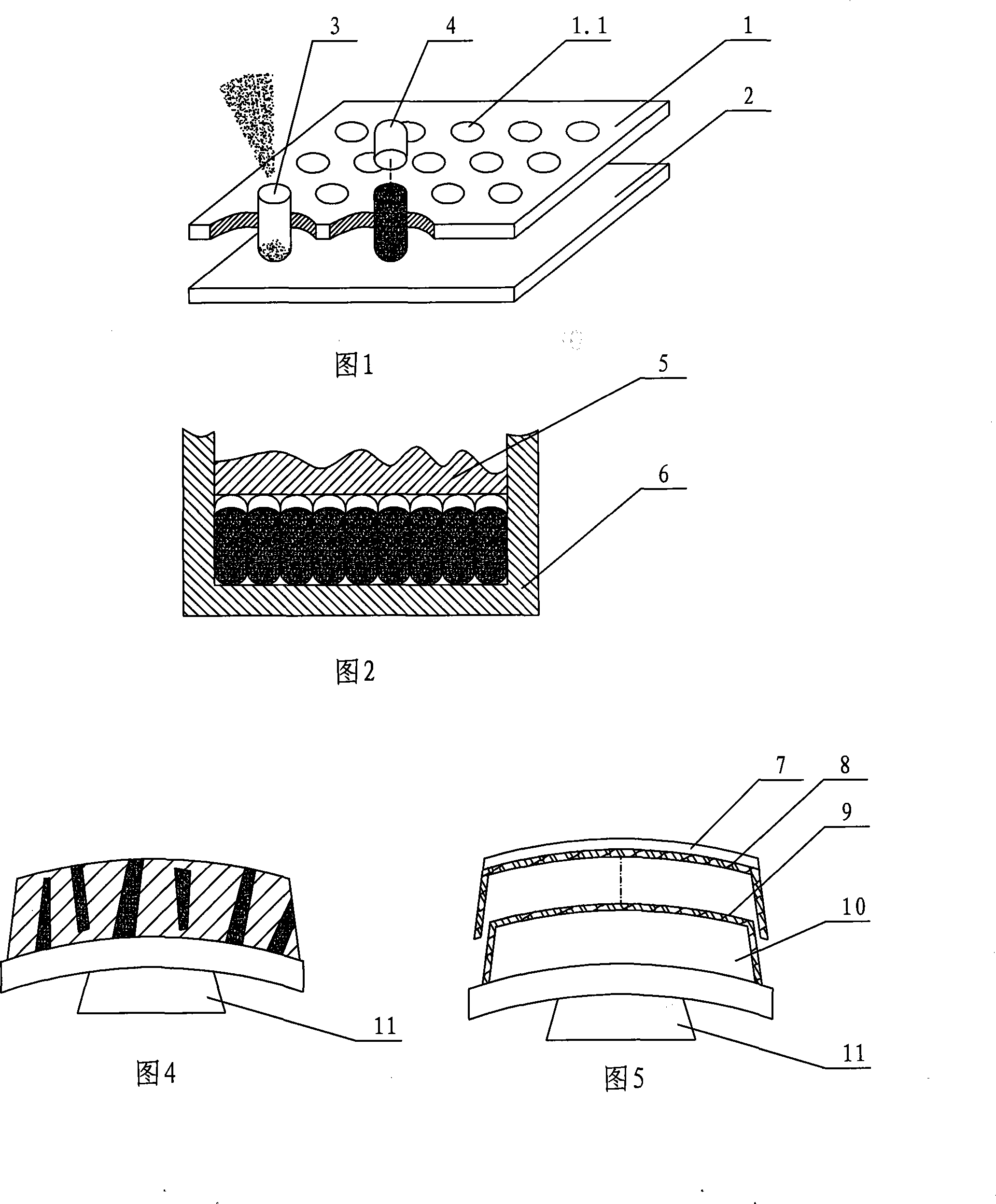 Diamond grinding tool and preparation thereof