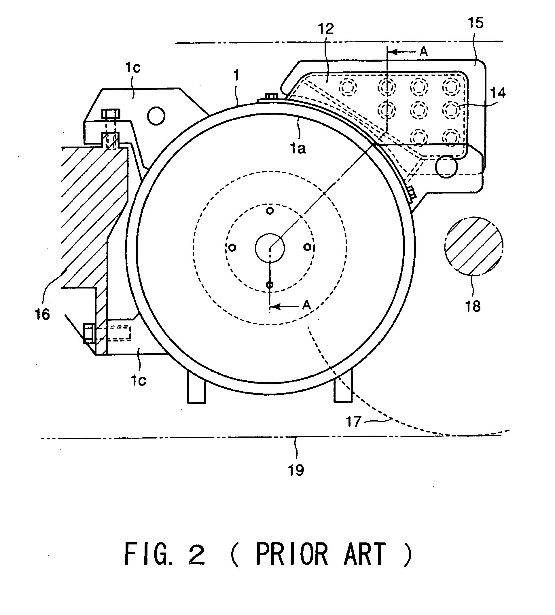 Totally hermetically sealed motor for a vehicle