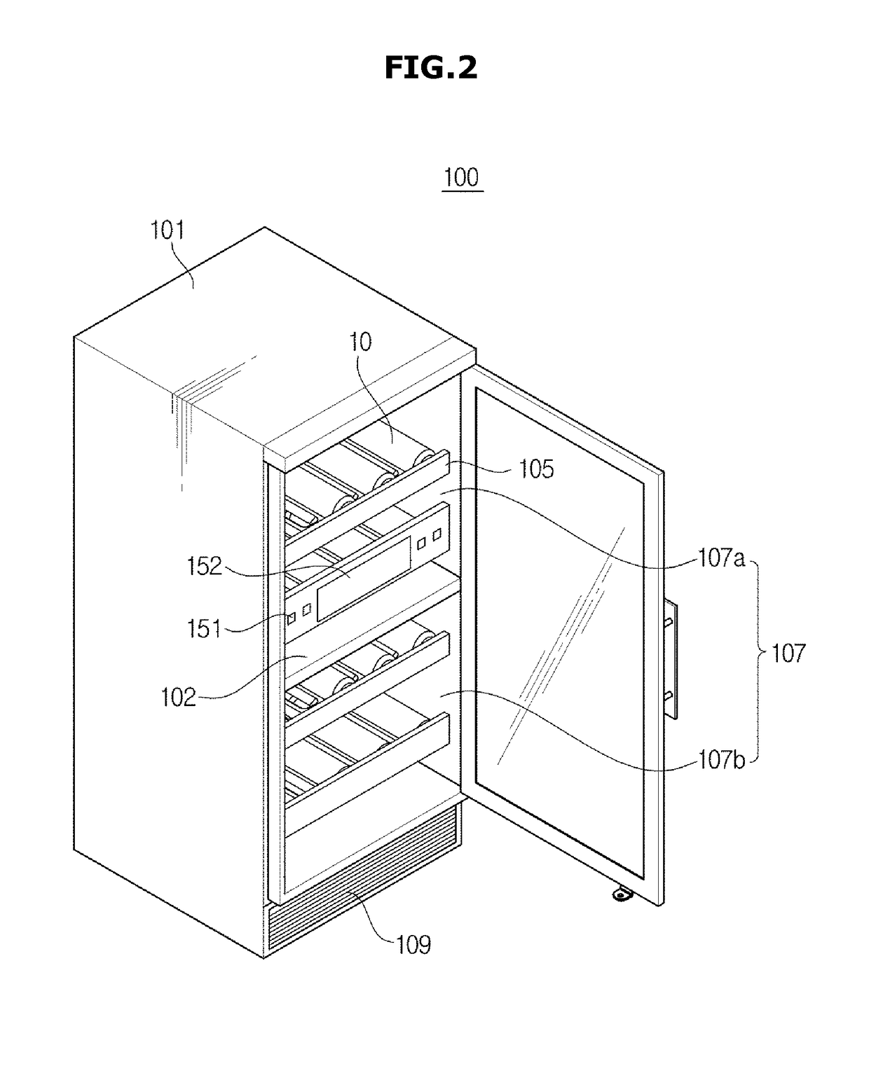 Food storage apparatus and method of controlling the same