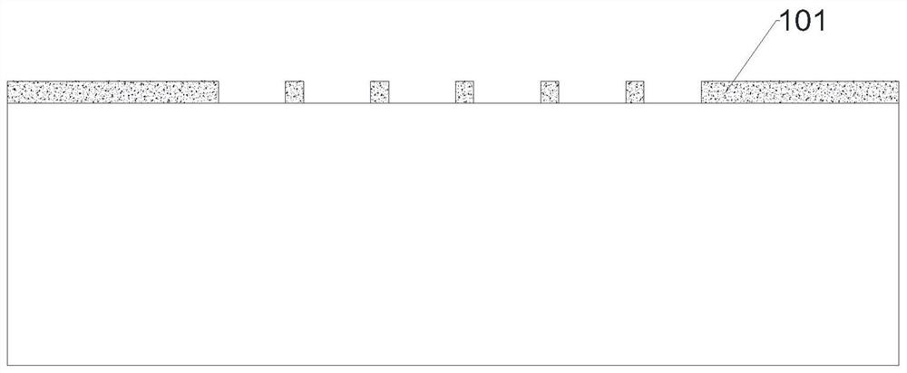 Deep silicon cavity etching method of micro-system module