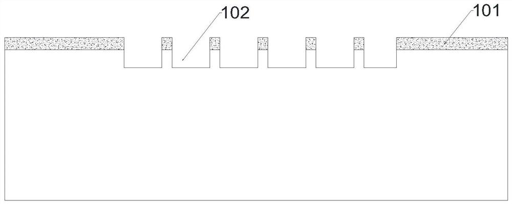 Deep silicon cavity etching method of micro-system module