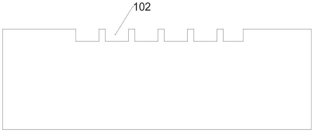 Deep silicon cavity etching method of micro-system module