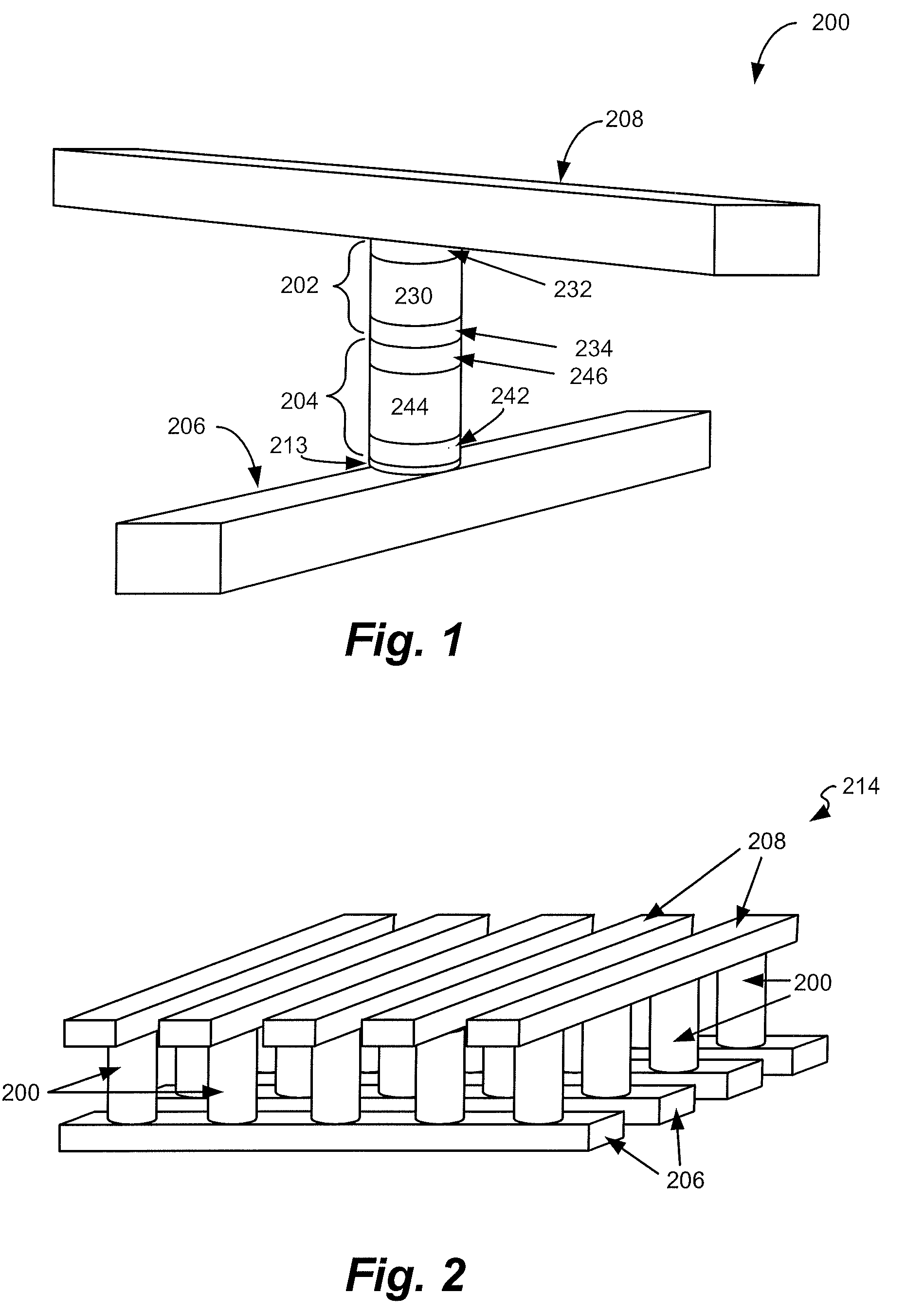 Capacitive discharge method for writing to non-volatile memory