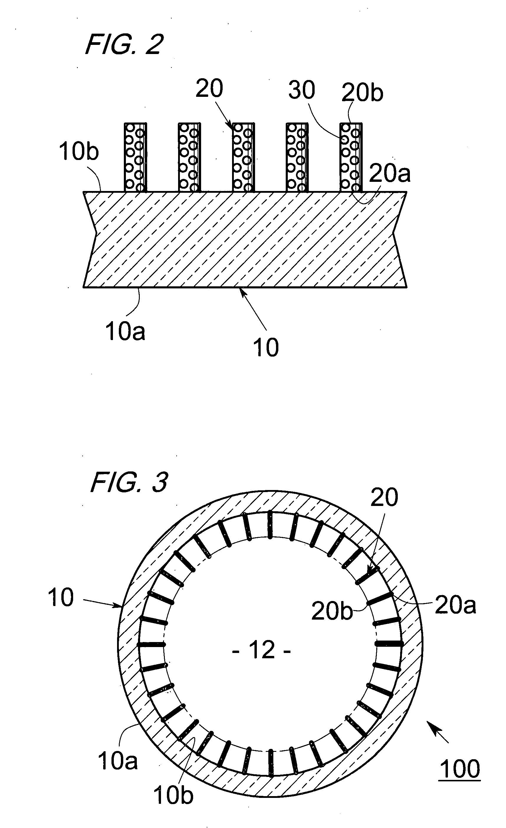 Method for making discharge fluorescent apparatus including fluorescent fibers