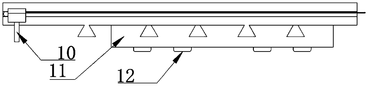 Household high-altitude internal and external window cleaning device