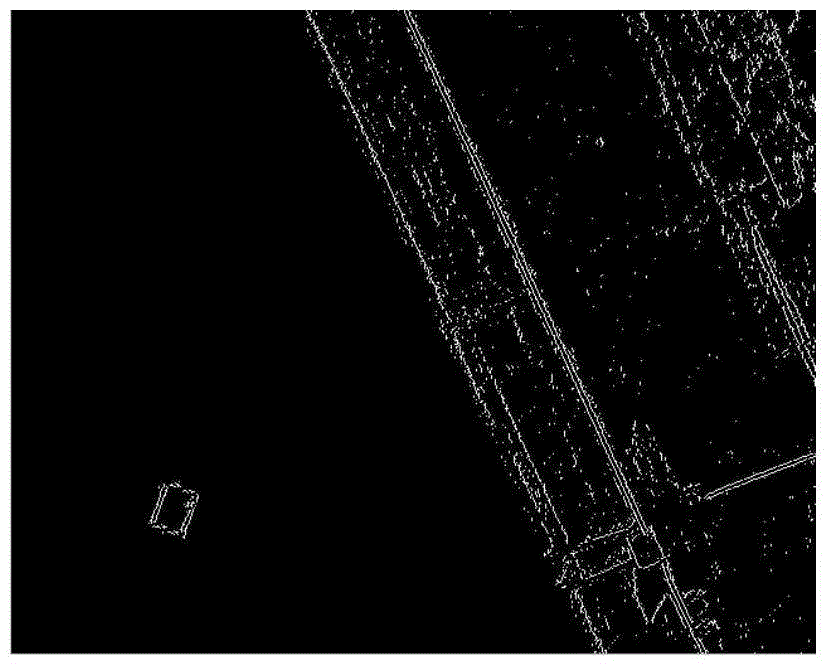 Sea surface small target detection method based on airborne infrared camera aerially-photographed image