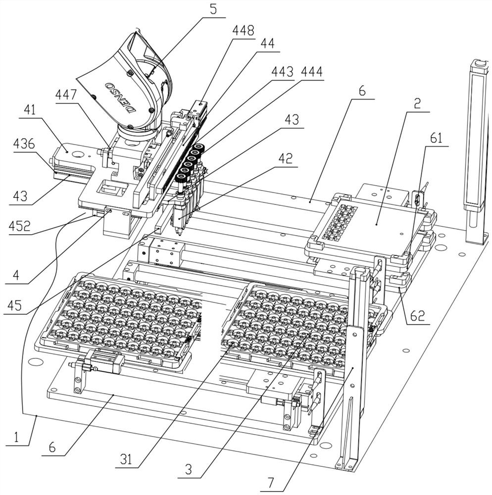 A cutting machine with variable angle and variable pitch