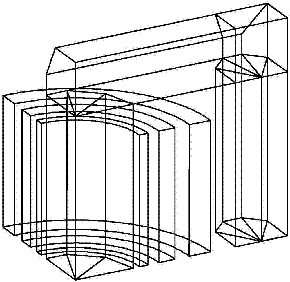 Axial symmetry DC magnetic bias simulation model for extra-high voltage transformer