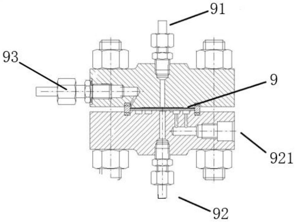 Diaphragm compressor follow-up valve and using method thereof