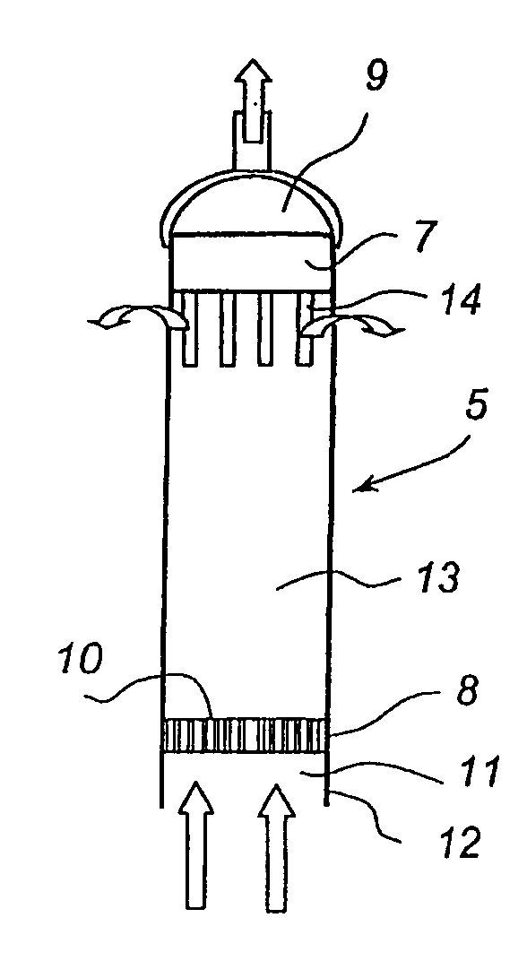 Submerged cross-flow filtration