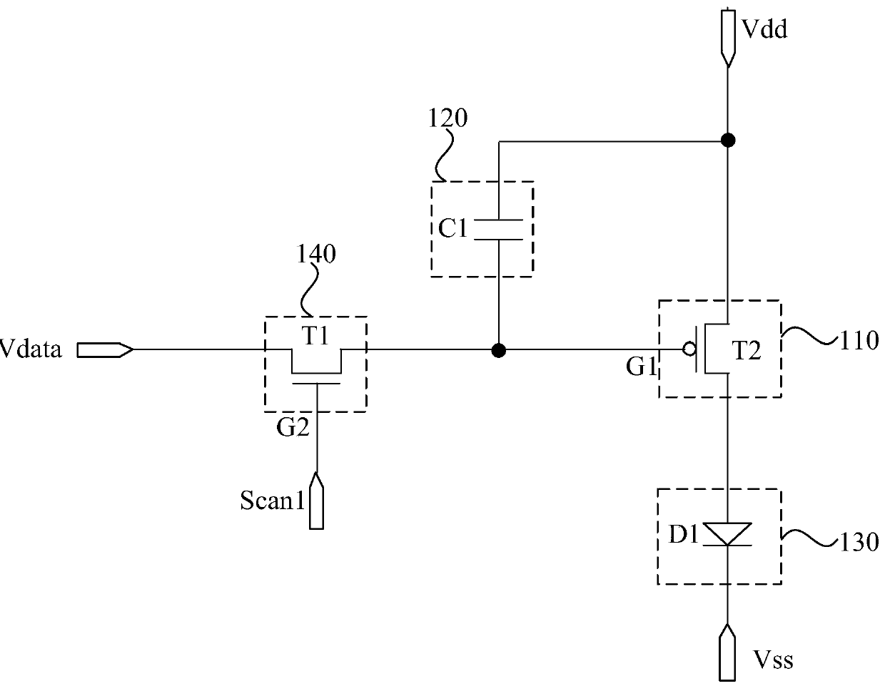 Pixel circuit and display device