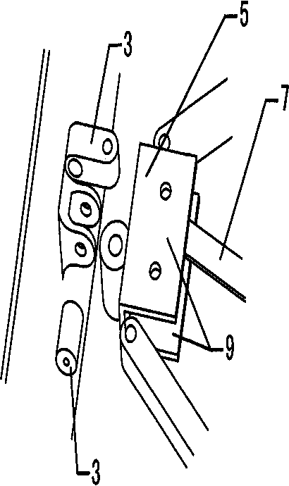 Liquid crystal display television hanger capable of being adjusted in multiple directions