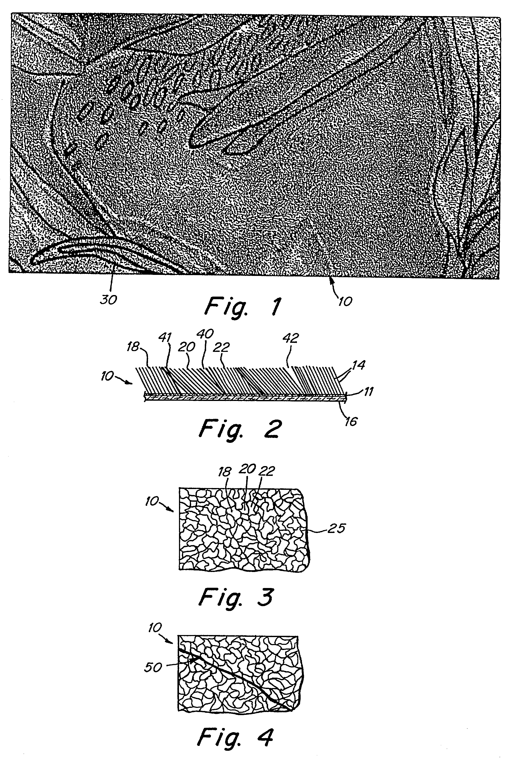 Printed flocked pile fabric and method for making same