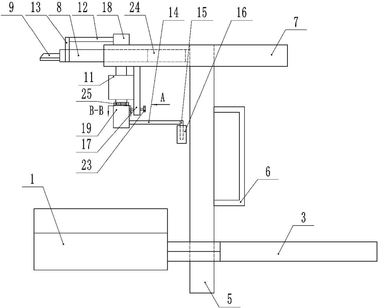 Device for high-efficiency grafting of Chinese torreya