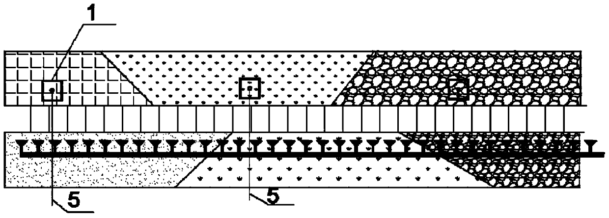 Water surface rate value domain measuring and calculating method suitable for urban water ecological protection