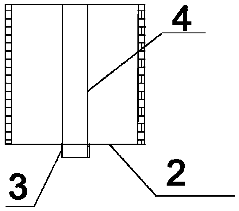 Water surface rate value domain measuring and calculating method suitable for urban water ecological protection