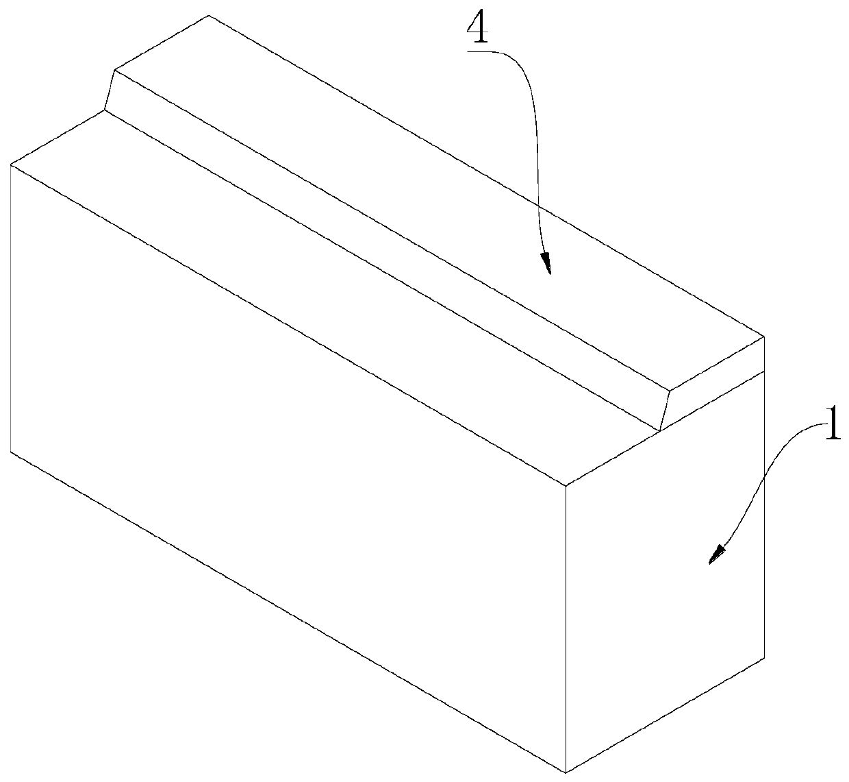 Precast concrete waterproof structure