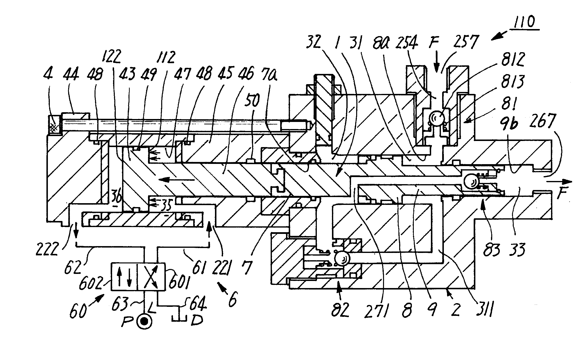 High-pressure generation device