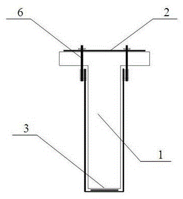 A fully prestressed composite integrated reinforced reinforced concrete structure