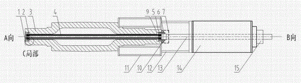 Manufacturing method for prestressed chilled cast iron roll