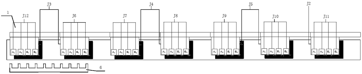 Method and device for integrated processing of active cell position signal