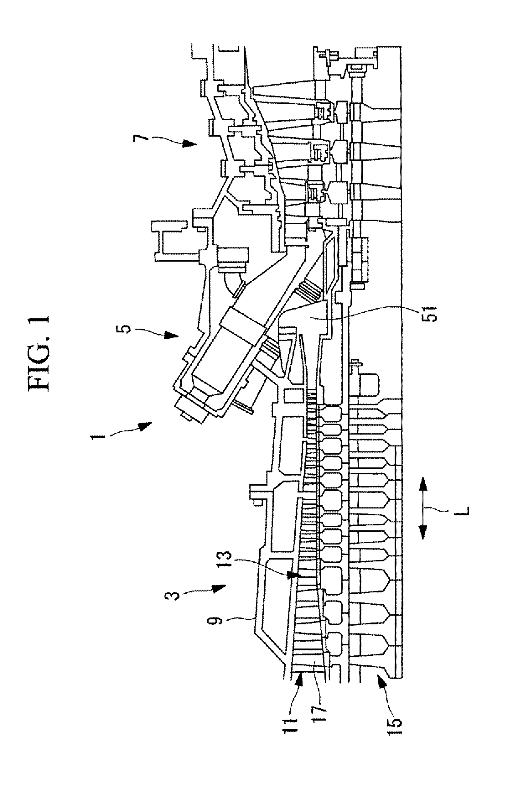 Stator blade ring and axial flow compressor using the same