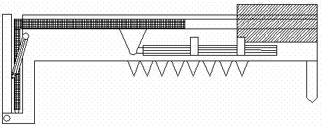 Telescopic mining machinery platform with large load capacity