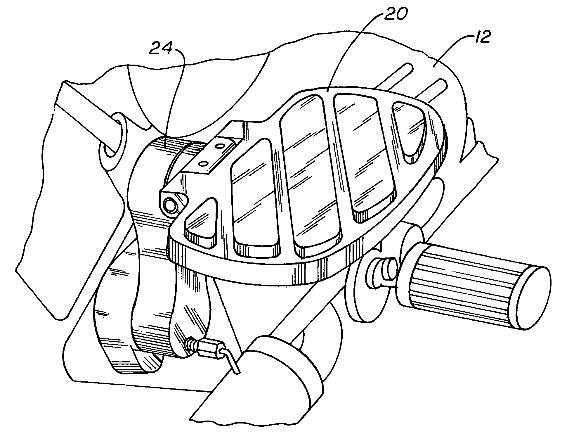 Adjustable passenger floorboards