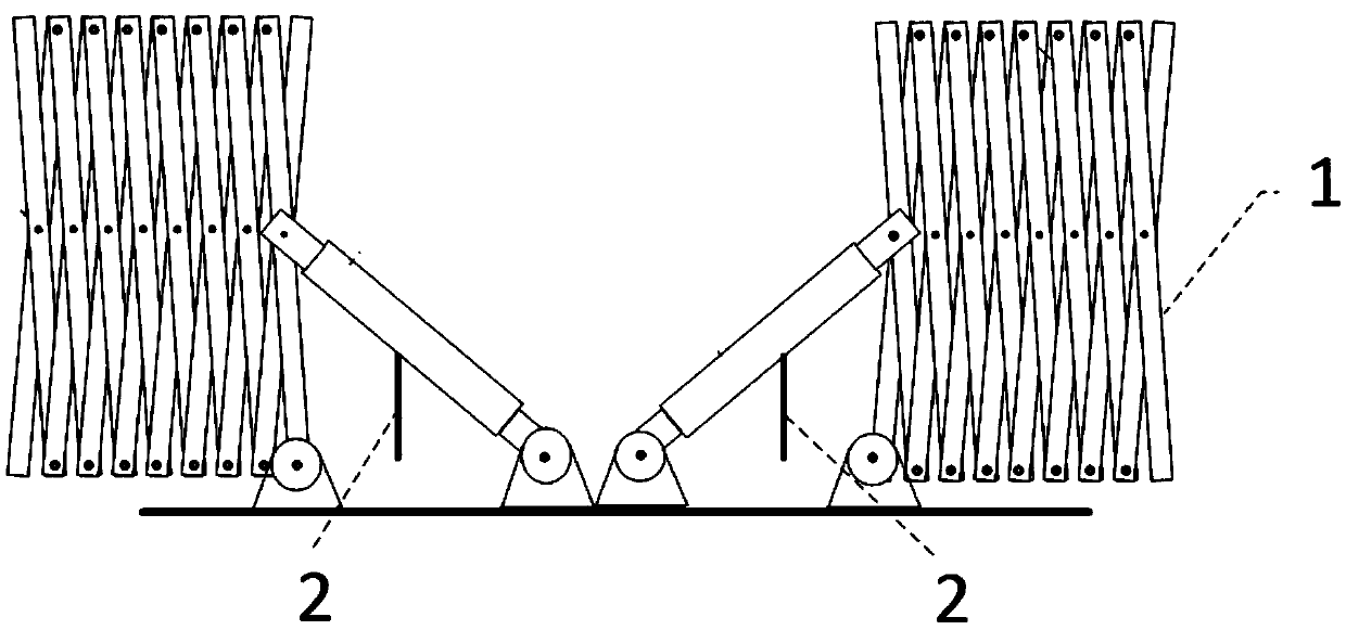 Self-powering concealed floating bridge