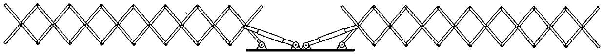 Self-powering concealed floating bridge