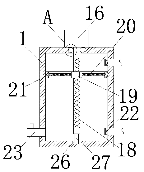 Air energy water heater with multiple water treatment