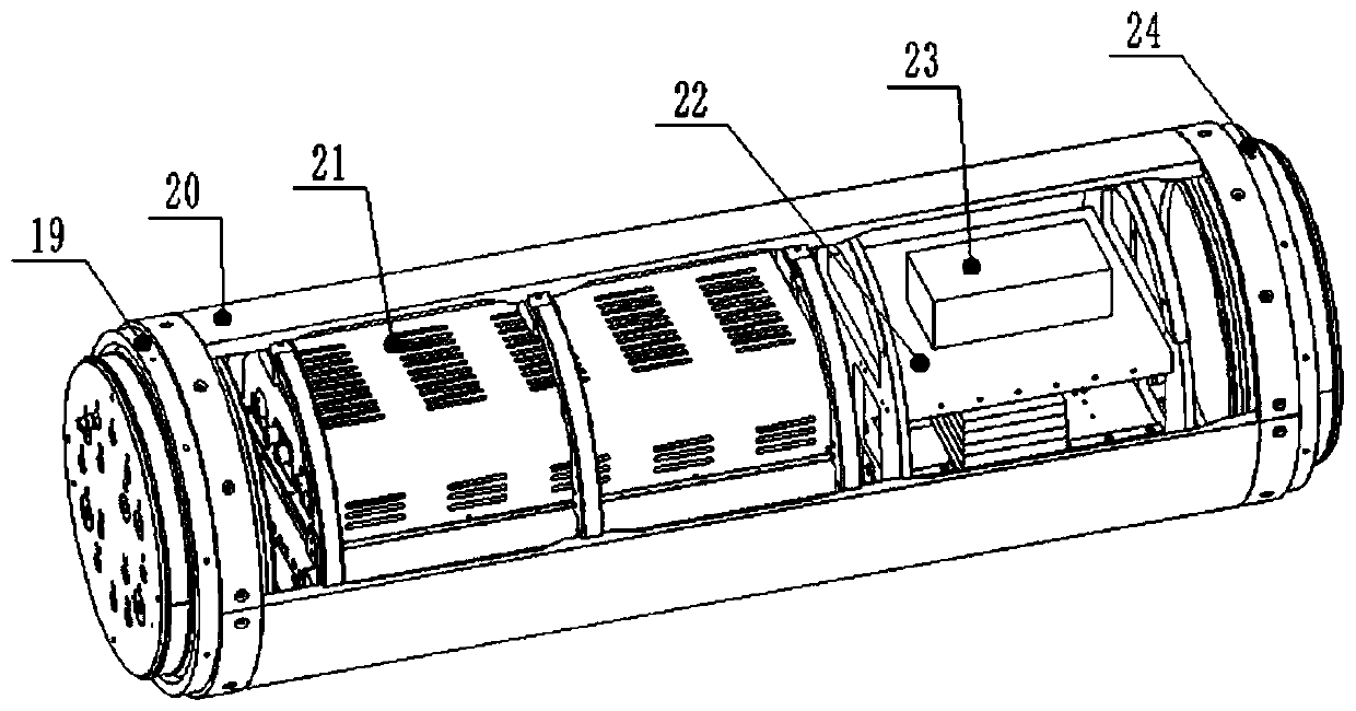 Underwater glider capable of presetting large loads underwater