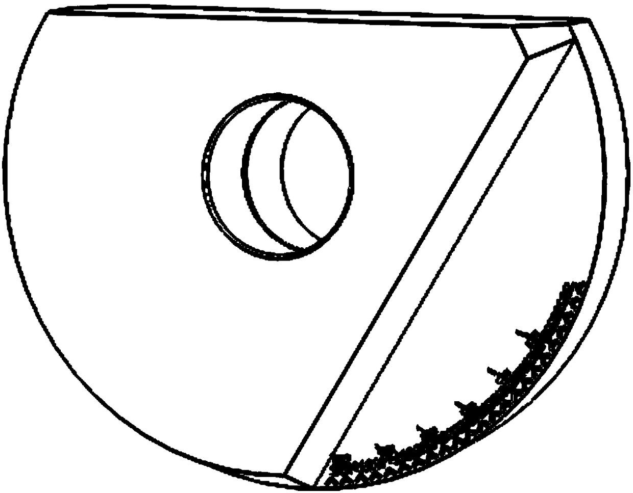 A ball-end milling cutter with multifunctional micro-woven structure in titanium alloy machining