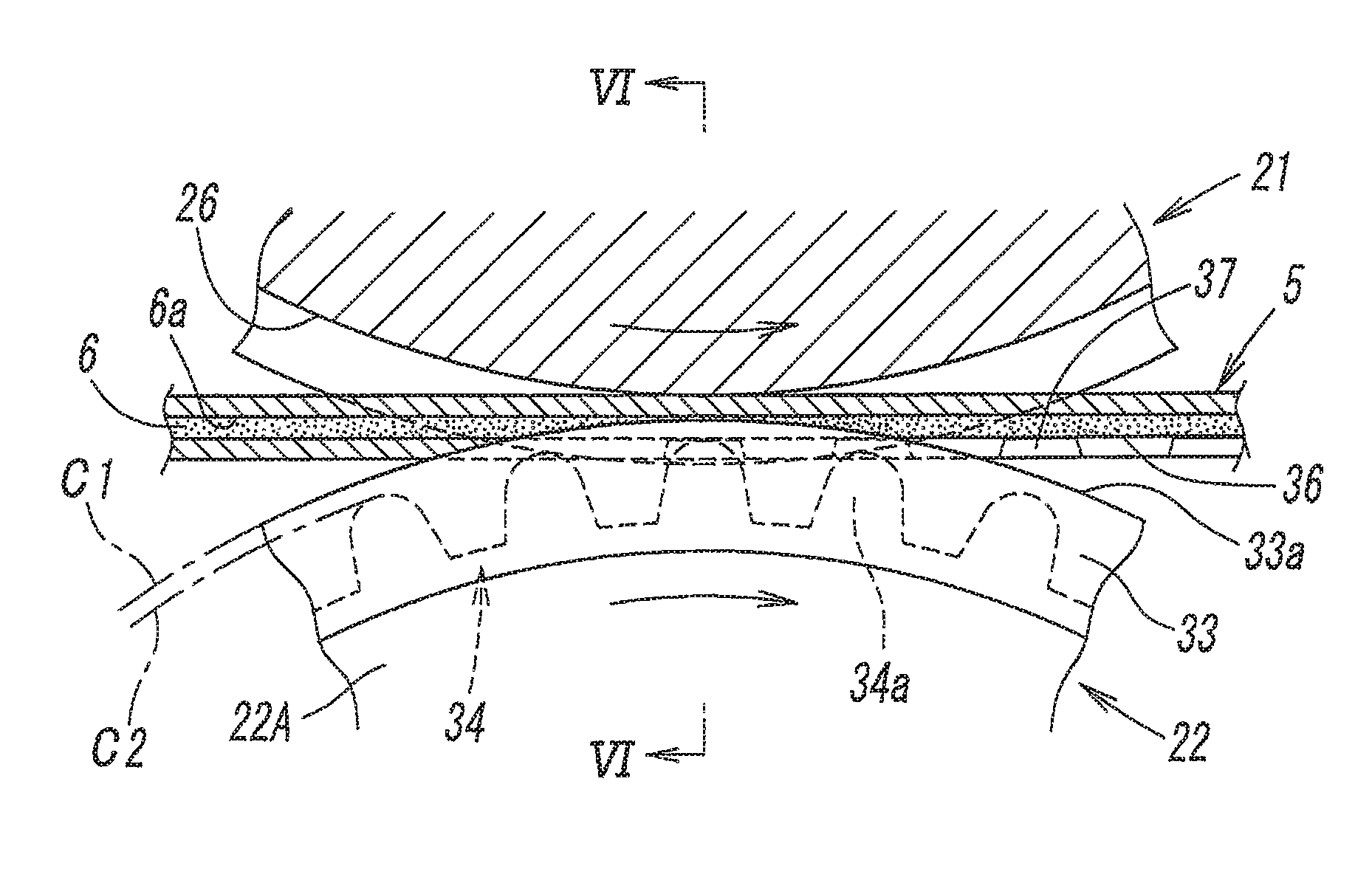 Grooving supply device for flux cored wire solder