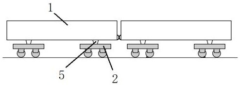 Method for improving transverse displacement quality of railway vehicle and transverse displacement system