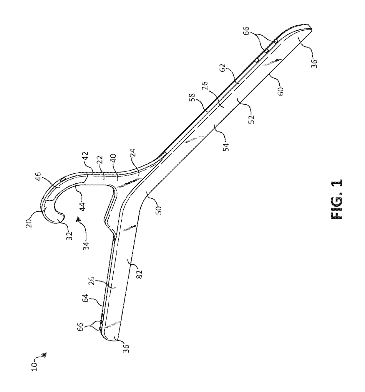 Hanger with securement element