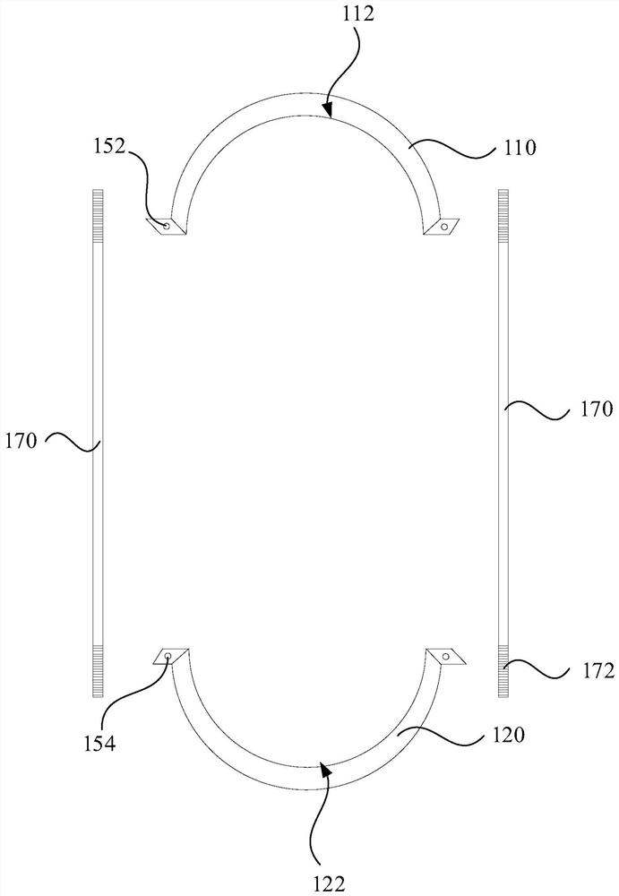 Supporting tool for tubular bus maintenance